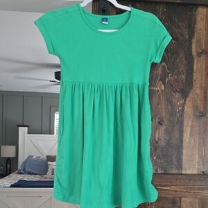 Old Navy Vibrant Green Kids Dress